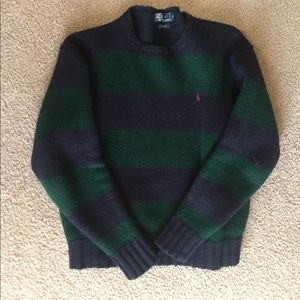 Ralph Lauren Polo Wool Striped Sweater mens